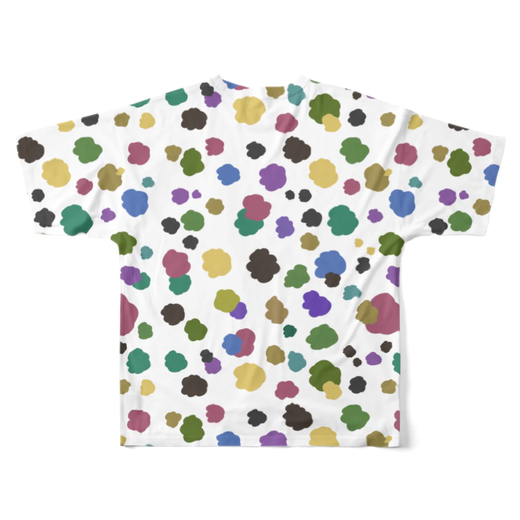 SuperのDOTS BIG フルグラフィックTシャツの背面