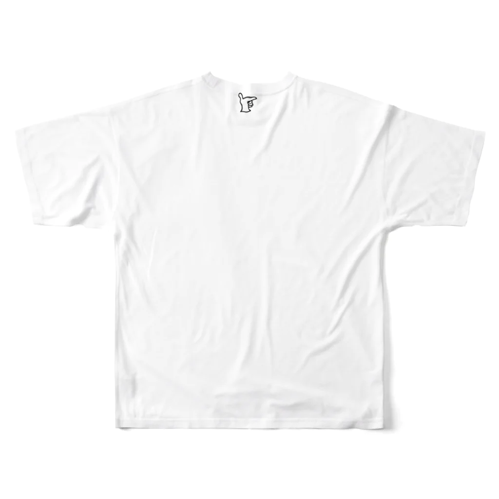 nonbiriikitaiのファンサほしがりやさん All-Over Print T-Shirt :back