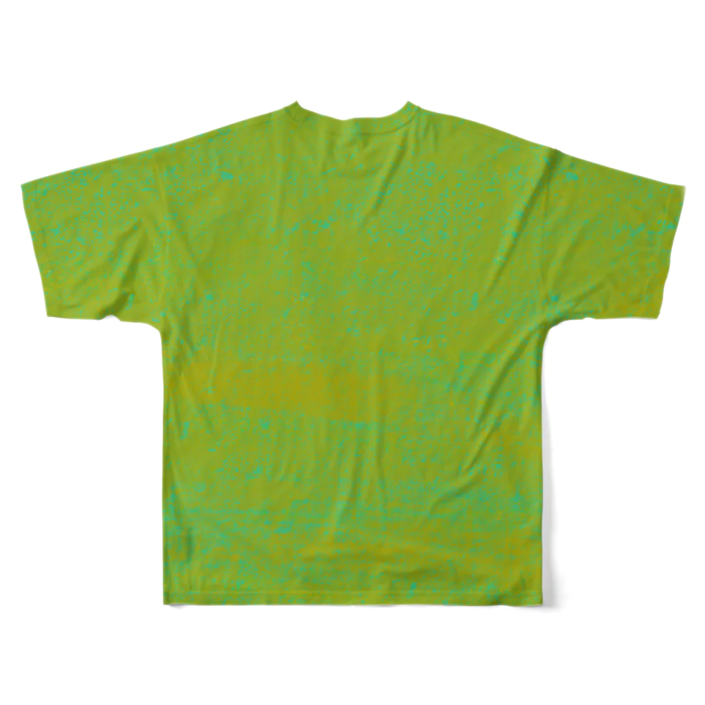 スキコソのMidori フルグラフィックTシャツの背面