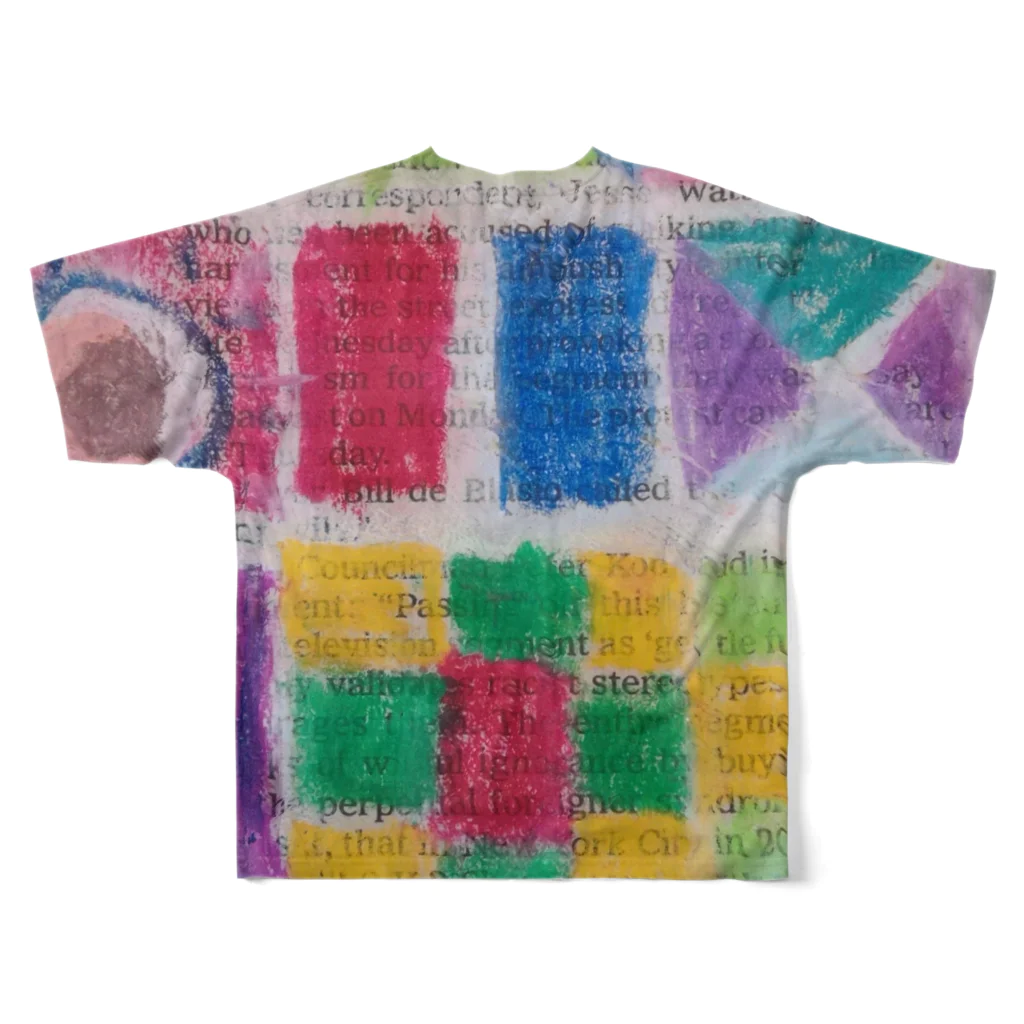 hirakoARTのcreate All-Over Print T-Shirt :back