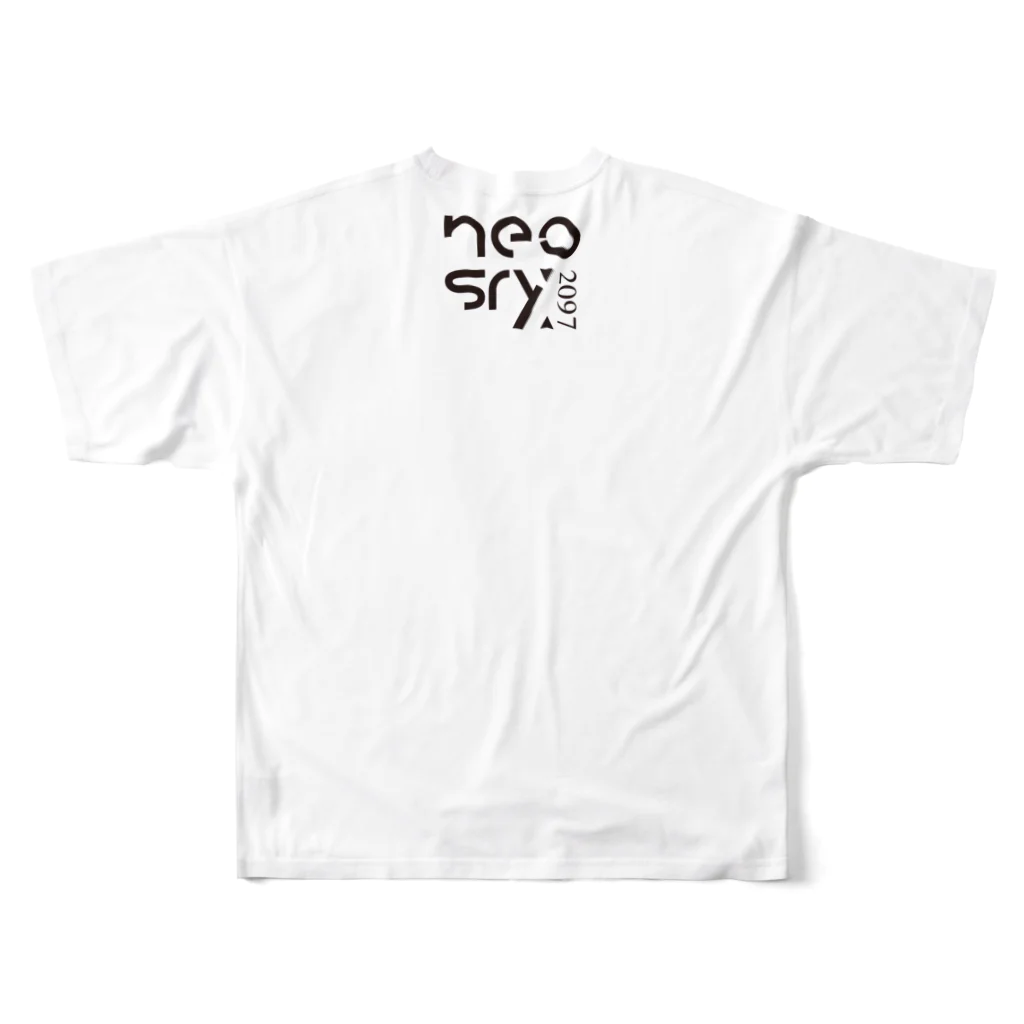 ¿Babeuf ? STOREのneosry2097-ORK a.t.c EUTOP- フルグラフィックTシャツの背面