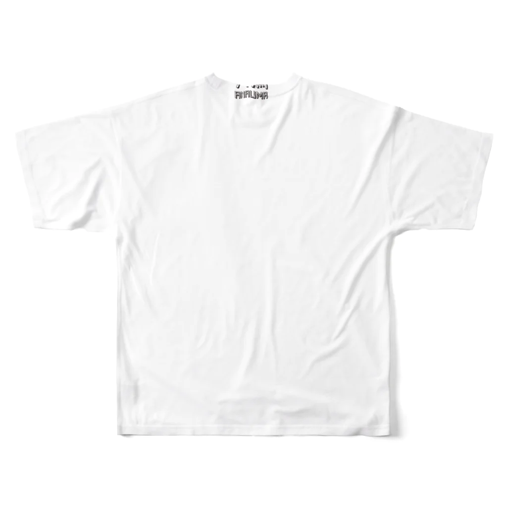 すぐるの穴馬トリップ（Aタイプ） All-Over Print T-Shirt :back