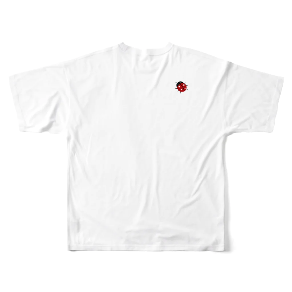 Venizakuraのうわのそらくん All-Over Print T-Shirt :back