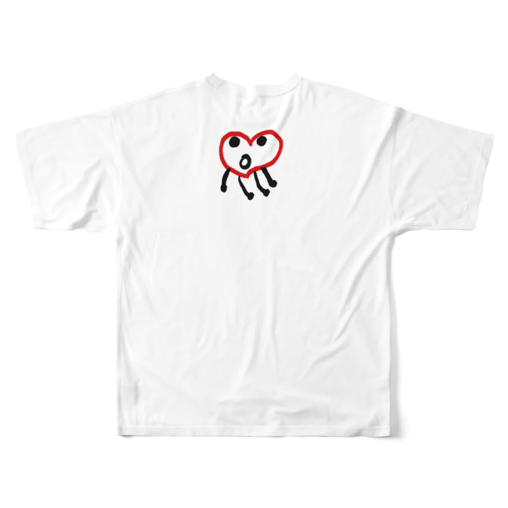 Venizakuraのひらめいたくん All-Over Print T-Shirt :back