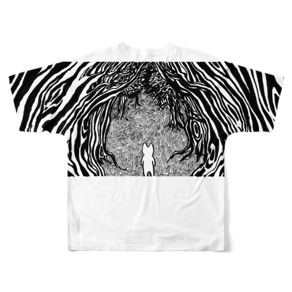 生活学習の滅亡王国 All-Over Print T-Shirt :back