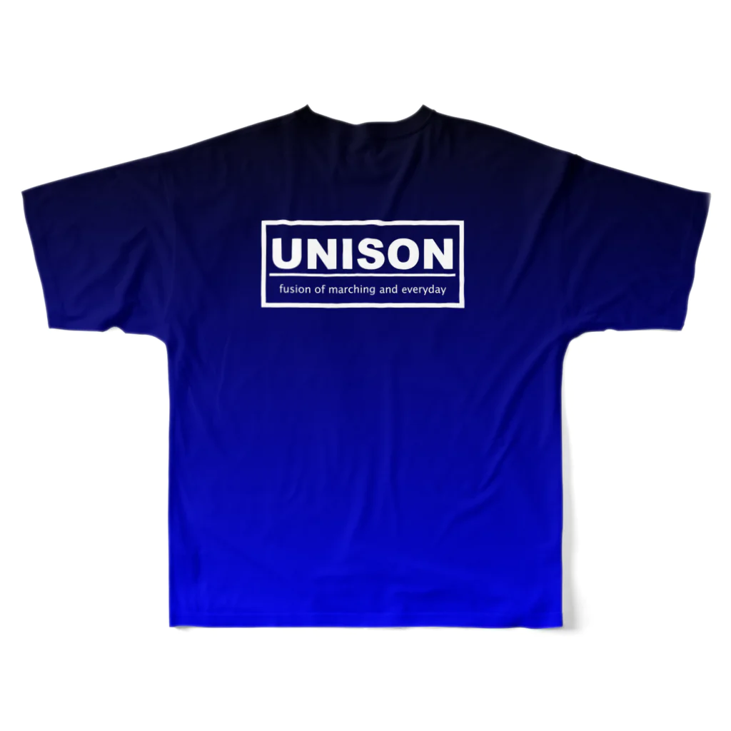 UNISONのUNISON Practice TYPE/B フルグラフィックTシャツの背面