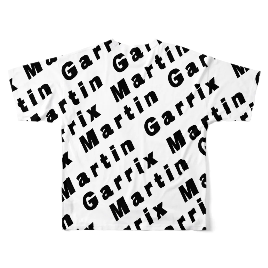 しゅんのMartin Garrix フルグラフィックTシャツの背面