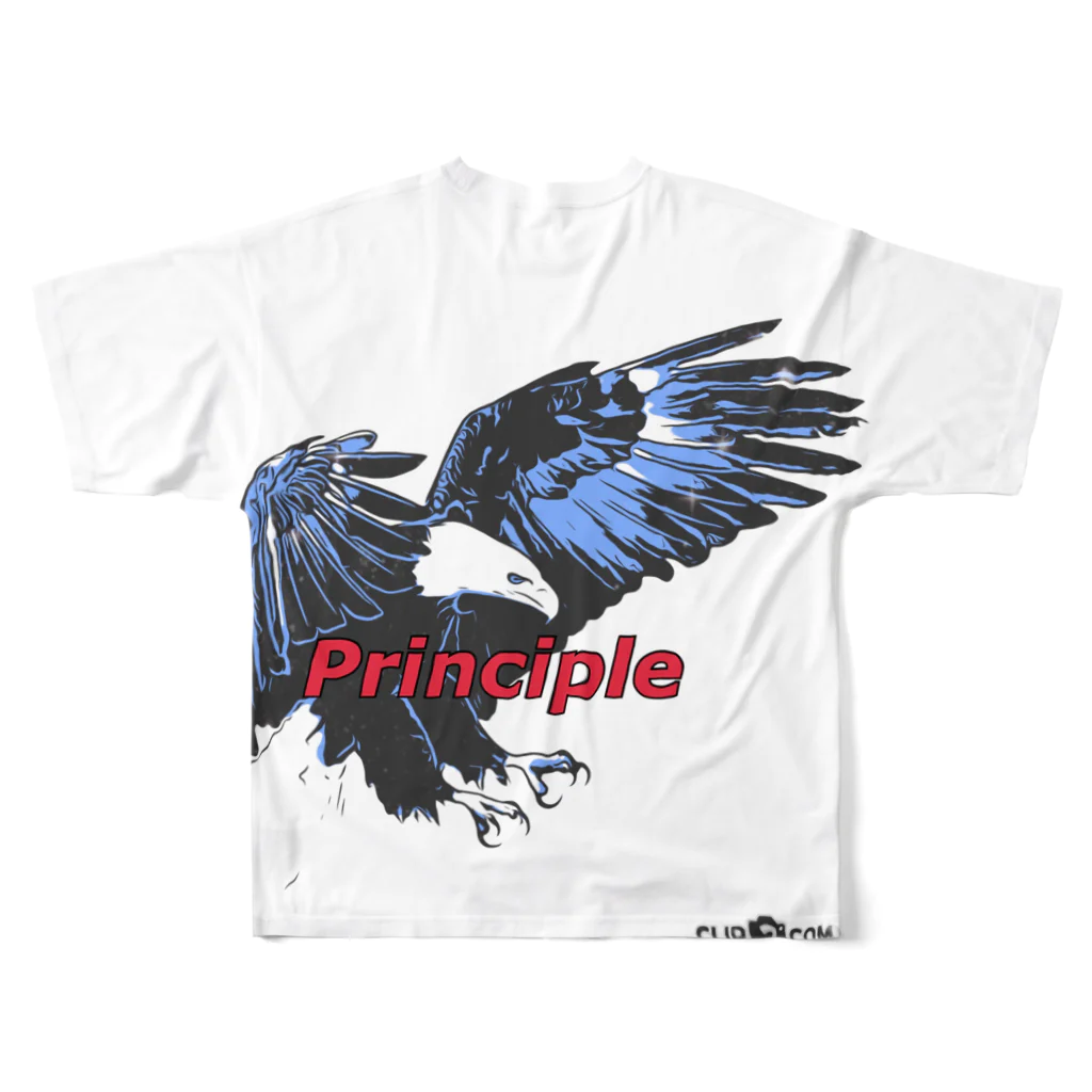 shuuta1020のPrinciple　スペシャルTシャツ フルグラフィックTシャツの背面