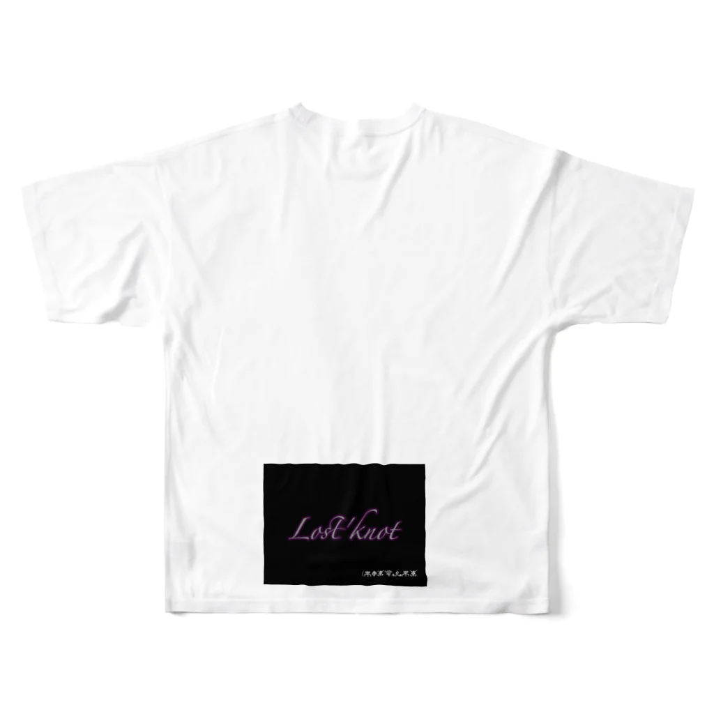 Lost'knotのジャンキーノ末路 All-Over Print T-Shirt :back