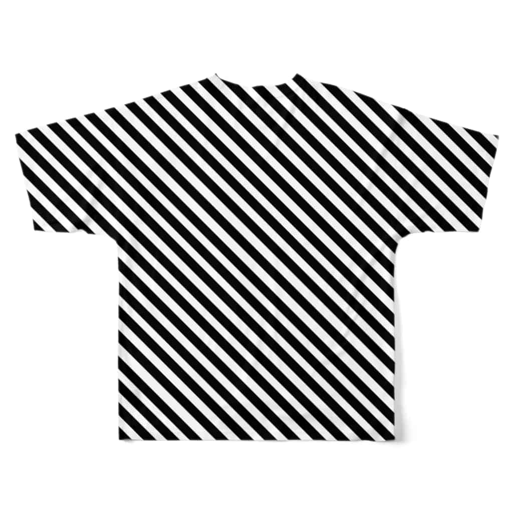 右肩上がり斜めボーダー All Over Print T Shirt By Saiki Shop Saiki Suzuri 右肩上がり斜めボーダー All Over Print T Shirt By Saiki Shop Saiki Suzuri