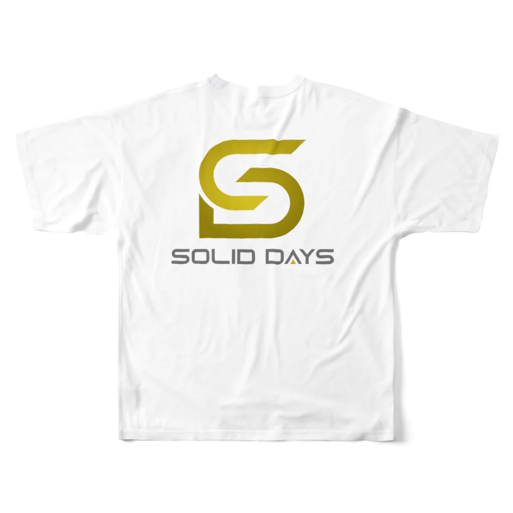 SOLID DAYS グッズショップのSOLID DAYS 2020 フルグラフィックTシャツの背面