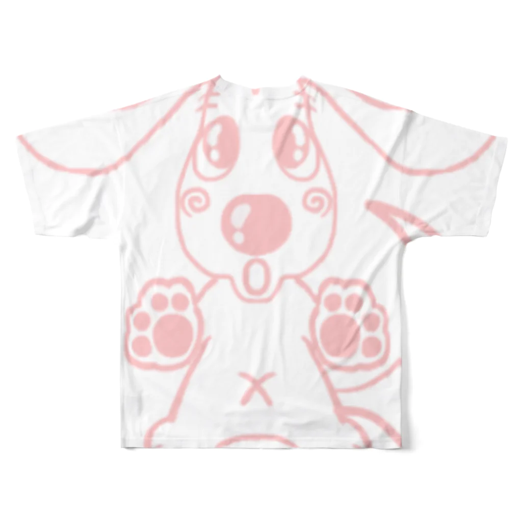 じゃむおばさんのおみせのほのぼのぶらざーず  弟くん All-Over Print T-Shirt :back