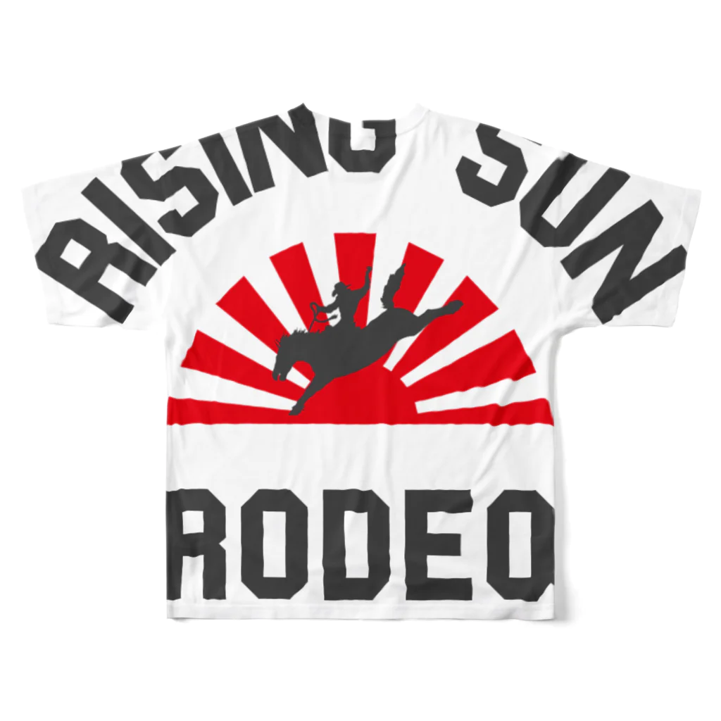 RisingSunRodeoのライジングサン・ロデオSPORT フルグラフィックTシャツの背面