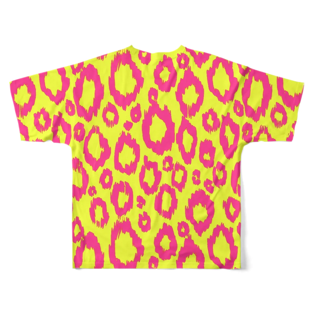 CANDY DREAMのレオパードちゃん All-Over Print T-Shirt :back