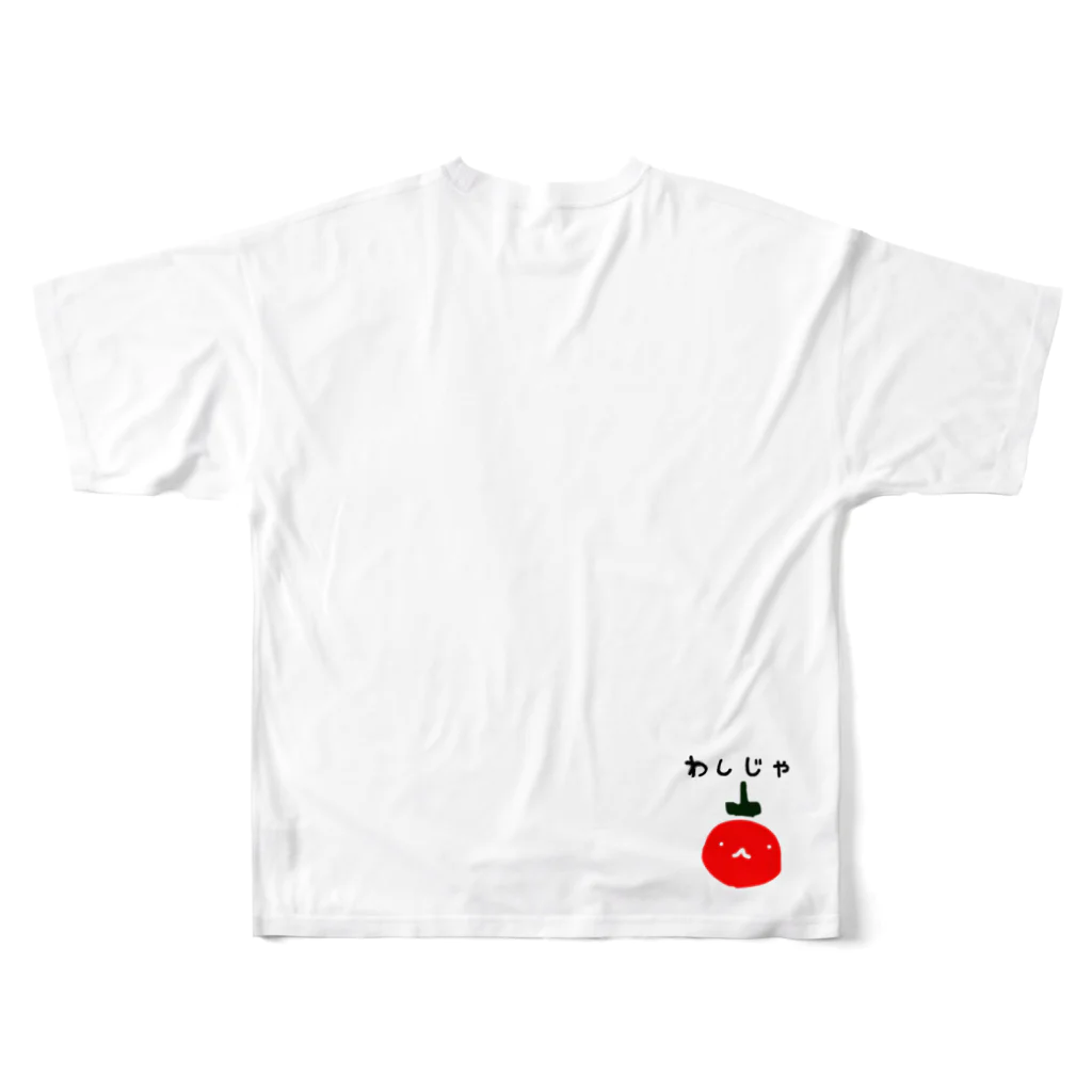 maru2oのうぬくん All-Over Print T-Shirt :back