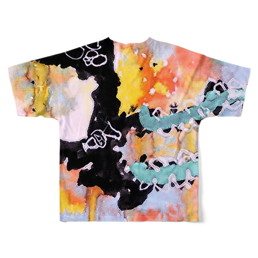 さわやかくんのむかし All-Over Print T-Shirt :back