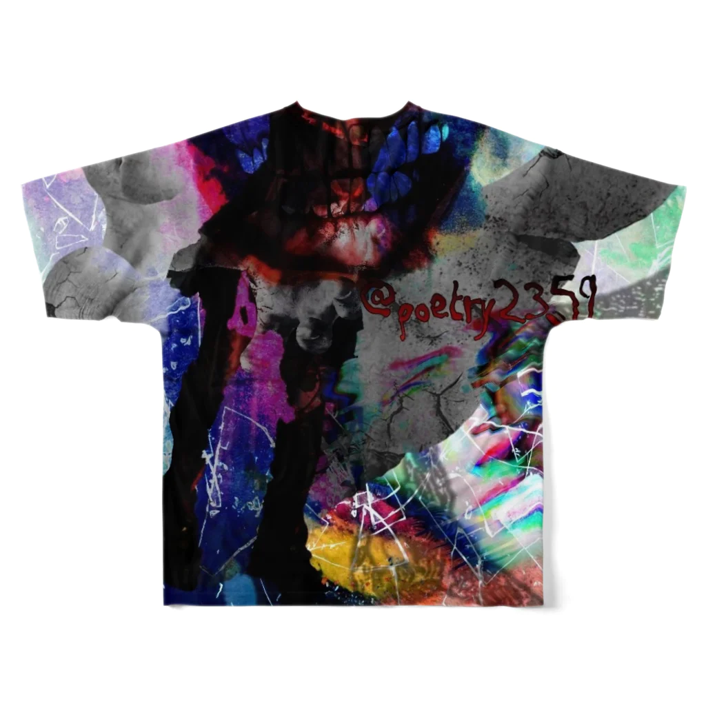 稀有の混迷(再構築) All-Over Print T-Shirt :back