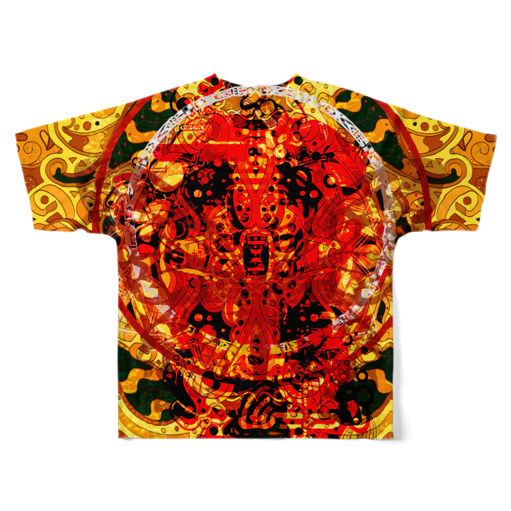 Kenny Goodsの覚悟のTシャツ All-Over Print T-Shirt :back