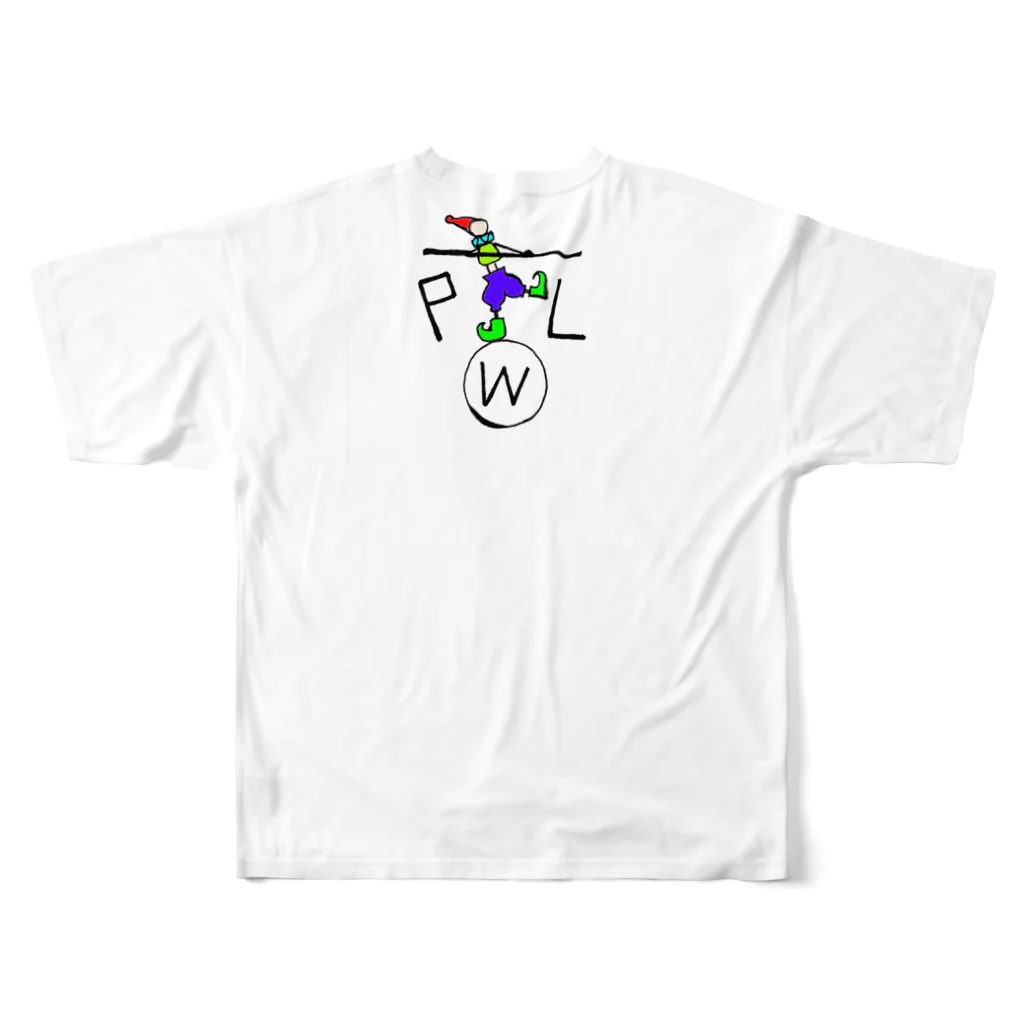 PWL-raysのPWL FARM#2 All-Over Print T-Shirt :back