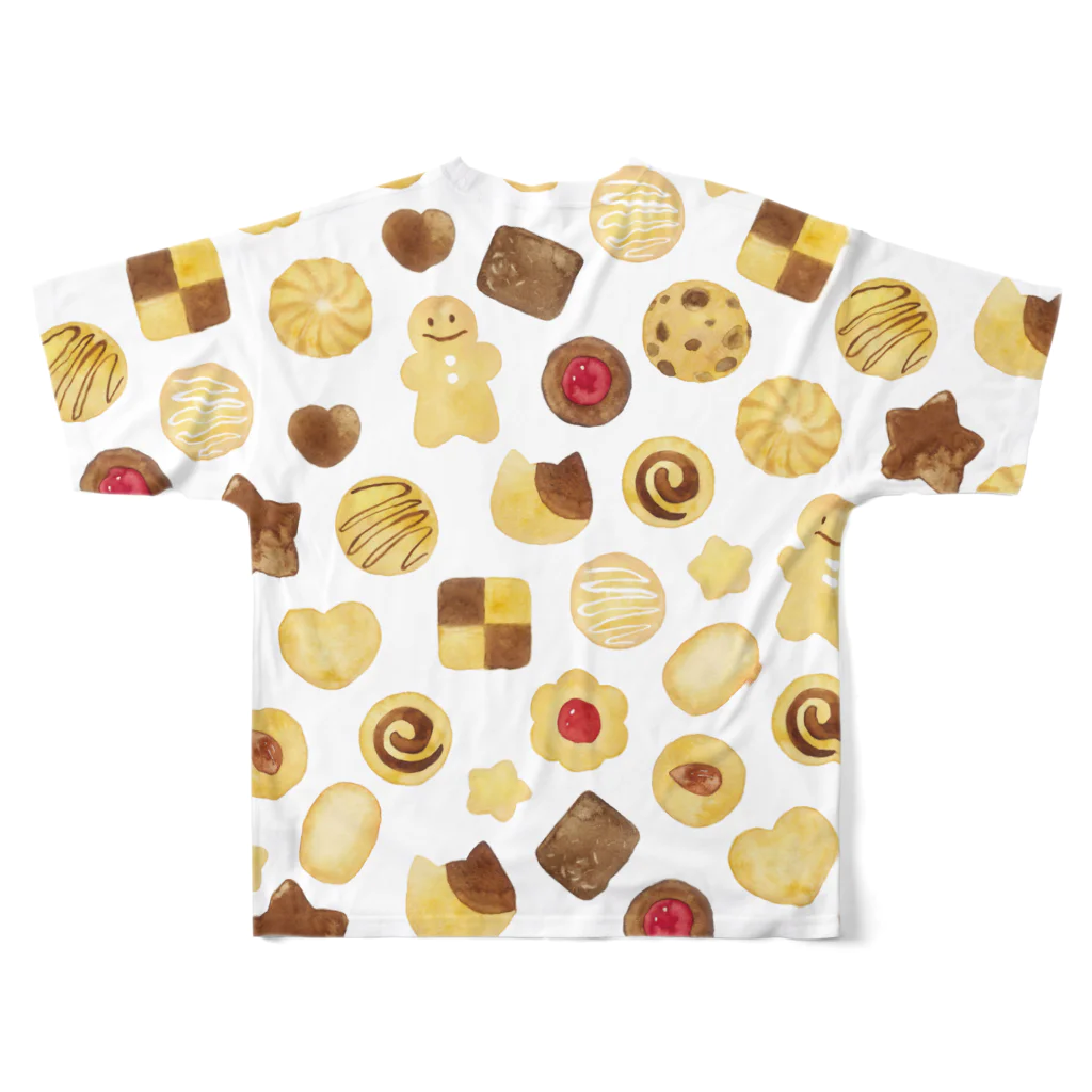 さとろくのクッキーT All-Over Print T-Shirt :back