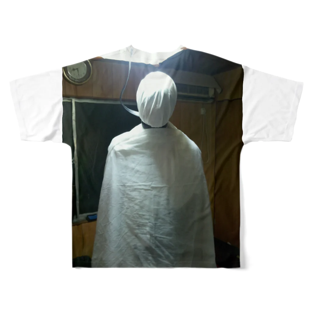 rukitasoのてるてるるきさん All-Over Print T-Shirt :back