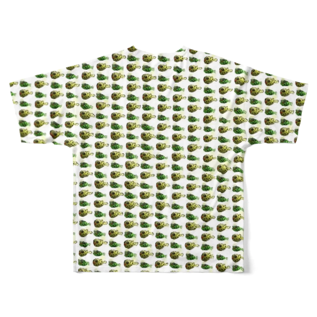 Dwarf-Pufferのフグ All-Over Print T-Shirt :back