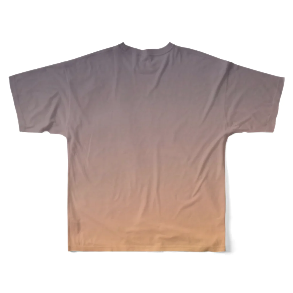 YoshinoUmi2525のSunset  All-Over Print T-Shirt :back