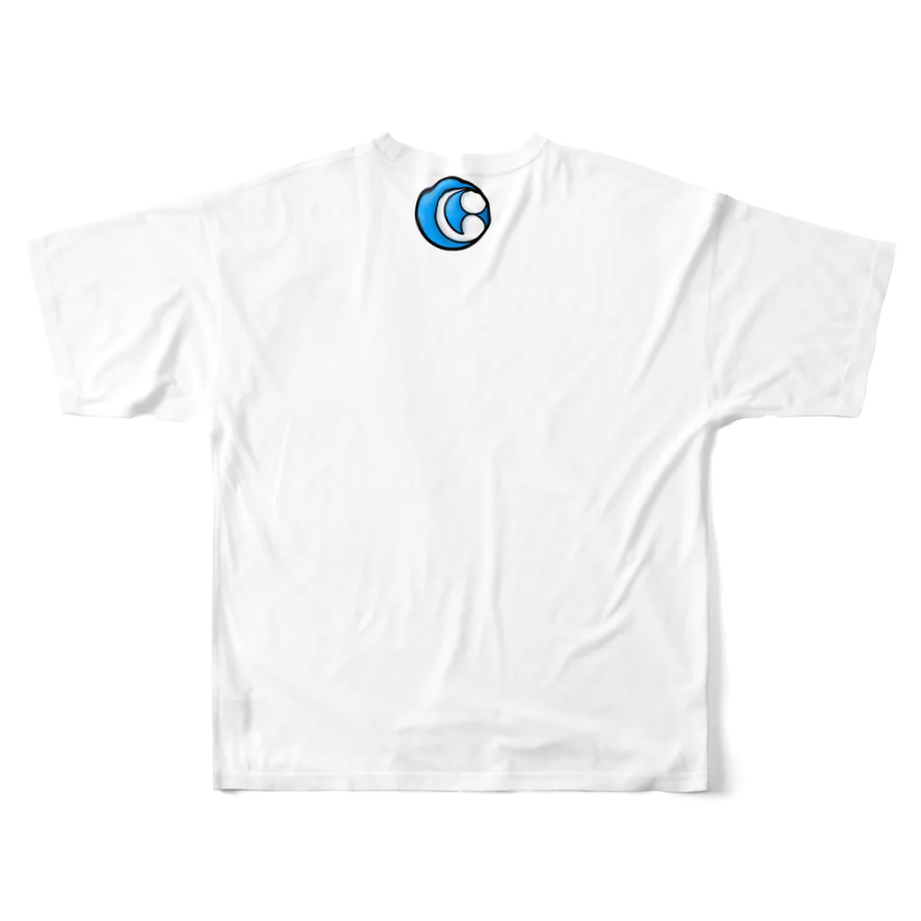 CGCのわるいこ All-Over Print T-Shirt :back