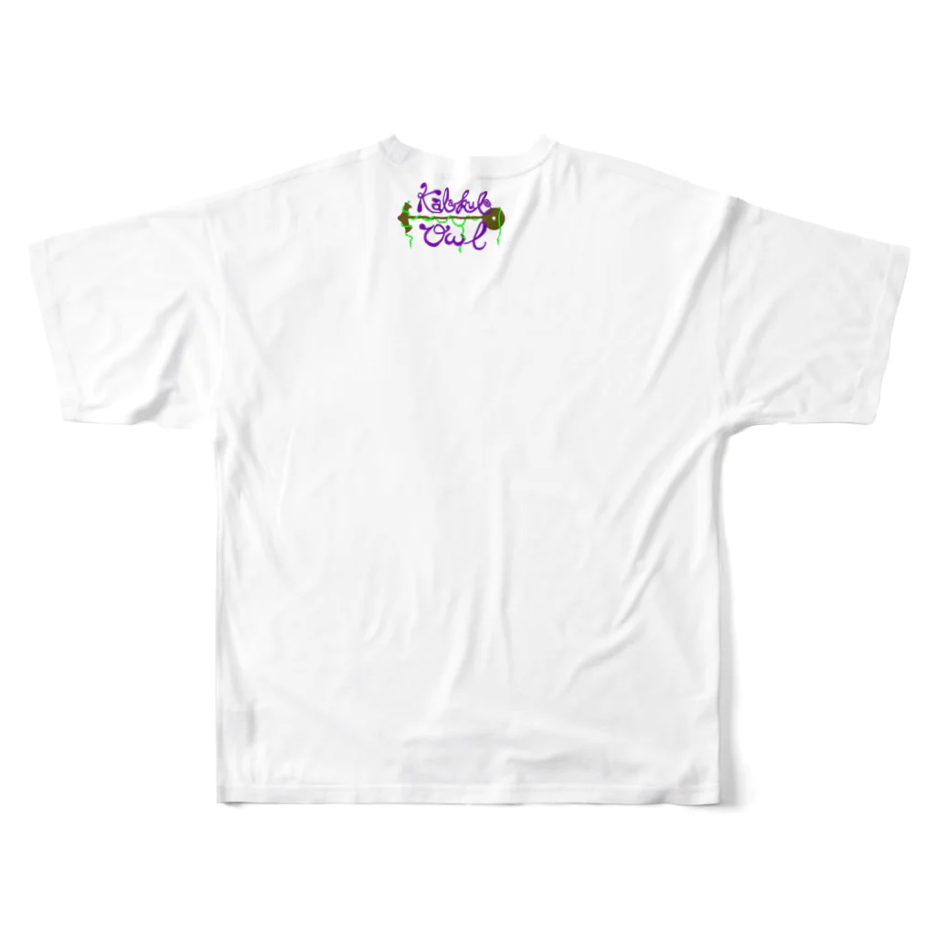 Mono Mariwonetteの劇団カラクリアウルのTシャツ All-Over Print T-Shirt :back