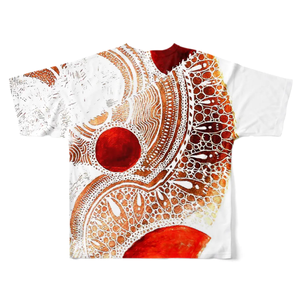 Kikkaの石碑 All-Over Print T-Shirt :back