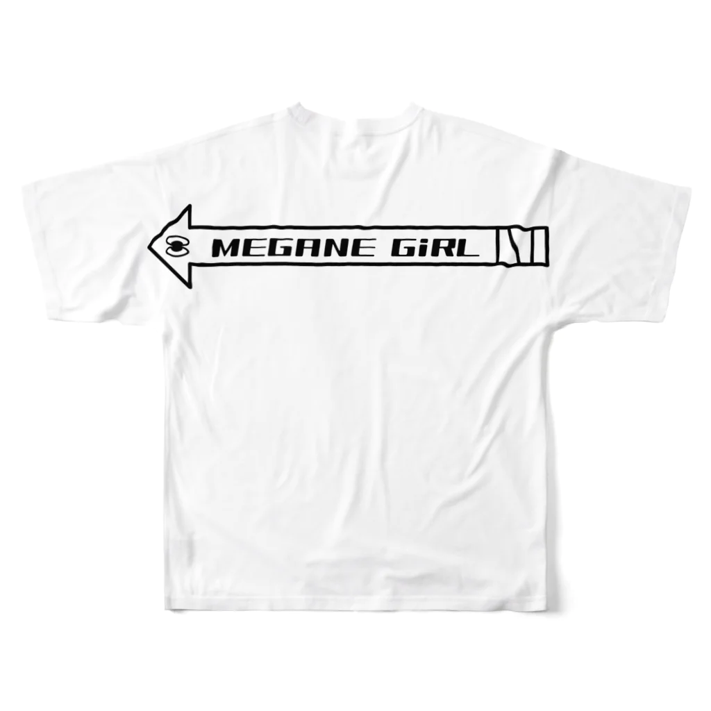 場のGaming Planyaria All-Over Print T-Shirt :back