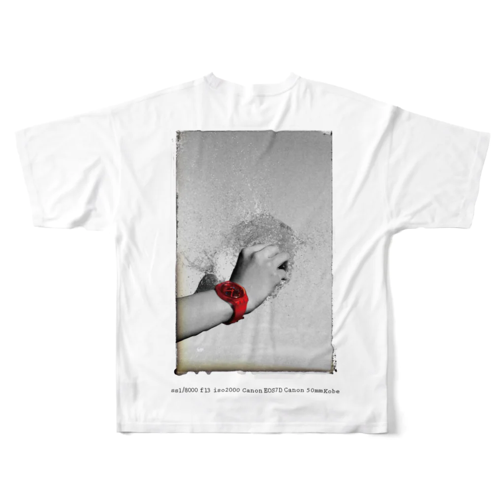 才王グッズSAIOHｵﾌｼｬﾙのウオッチⅢ フルグラフィックTシャツの背面