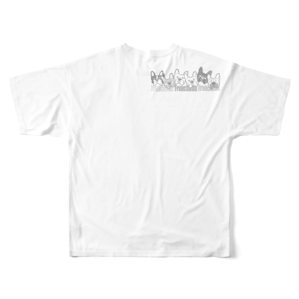 sabobuhiのフレブルTsyatu  All-Over Print T-Shirt :back