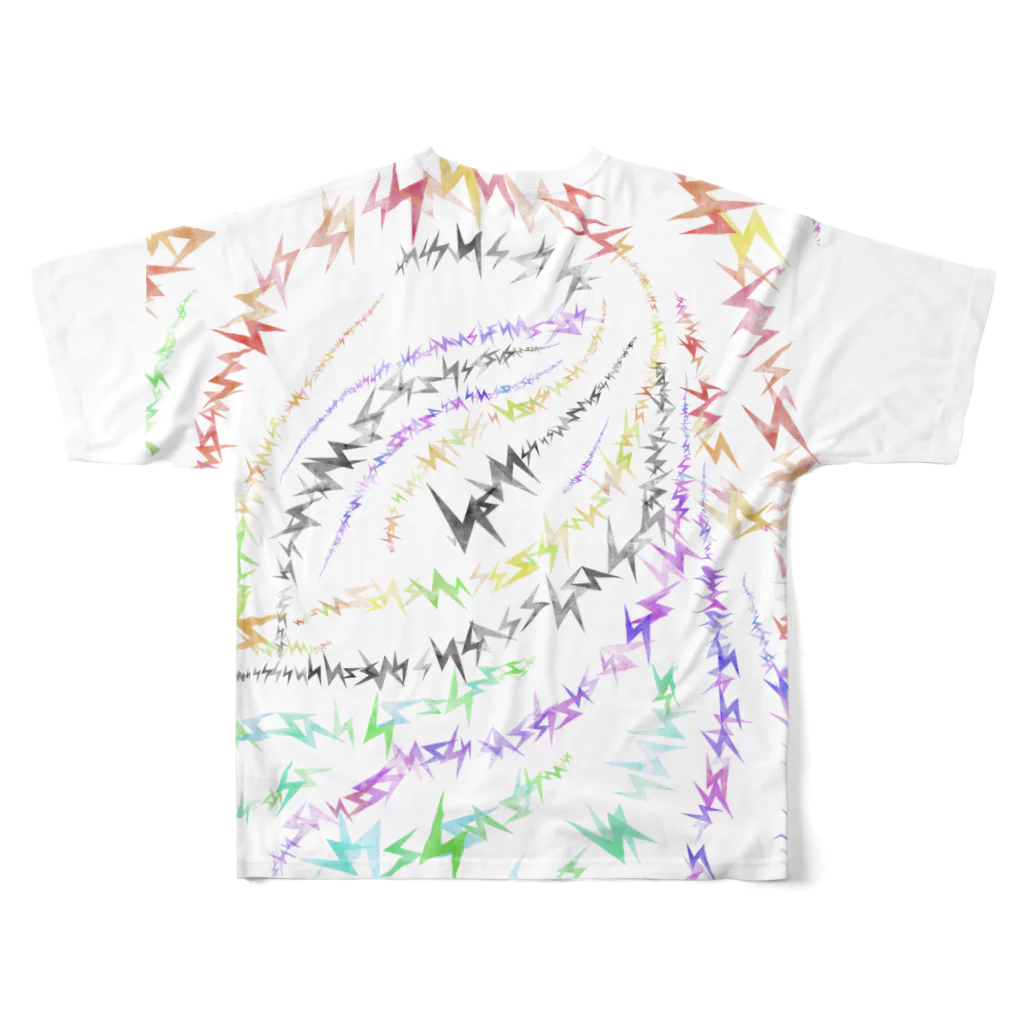 ぺんつのショップのイバラ All-Over Print T-Shirt :back