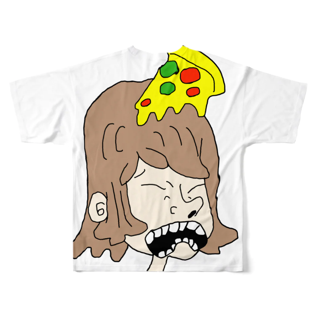 TGIF!!!のギャース All-Over Print T-Shirt :back