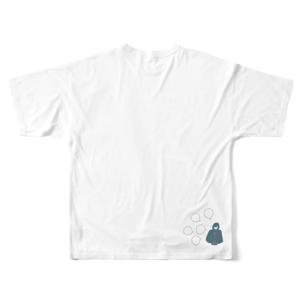 Kyokaのラジオリスナー All-Over Print T-Shirt :back