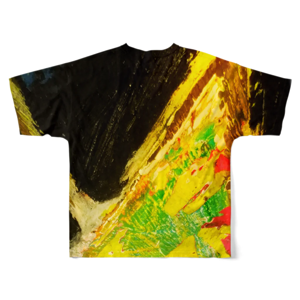 snicoの【黄尖キノコ菌・活】 All-Over Print T-Shirt :back