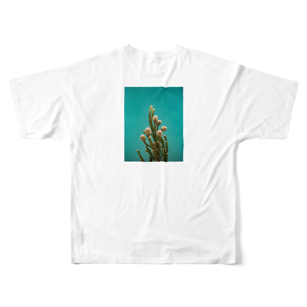 illairheadの腐海に生えている植物 フルグラフィックTシャツの背面