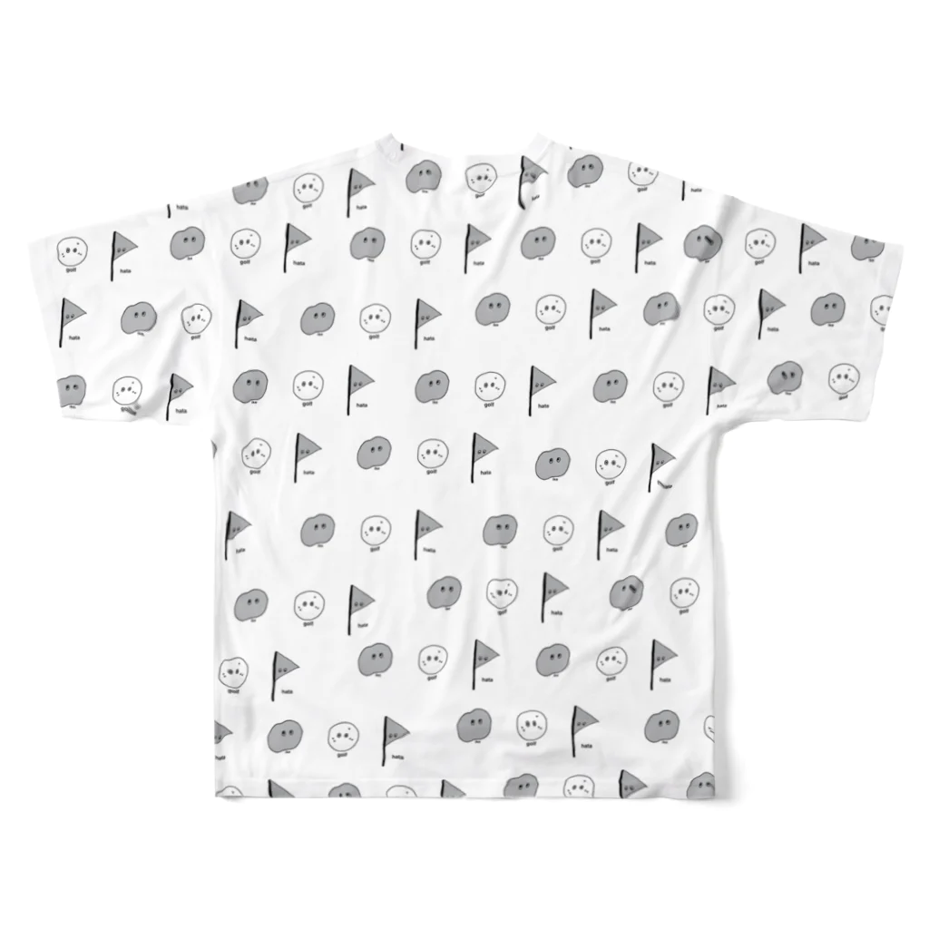 pachipachiの【オーダー品】pachipachi GOLF フルグラフィックTシャツの背面