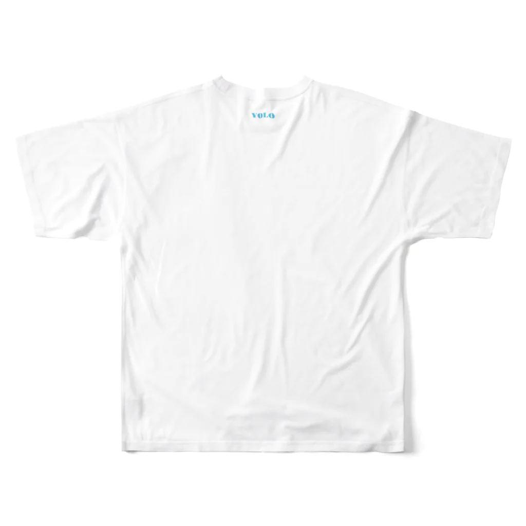 日下田の最高の夏 All-Over Print T-Shirt :back