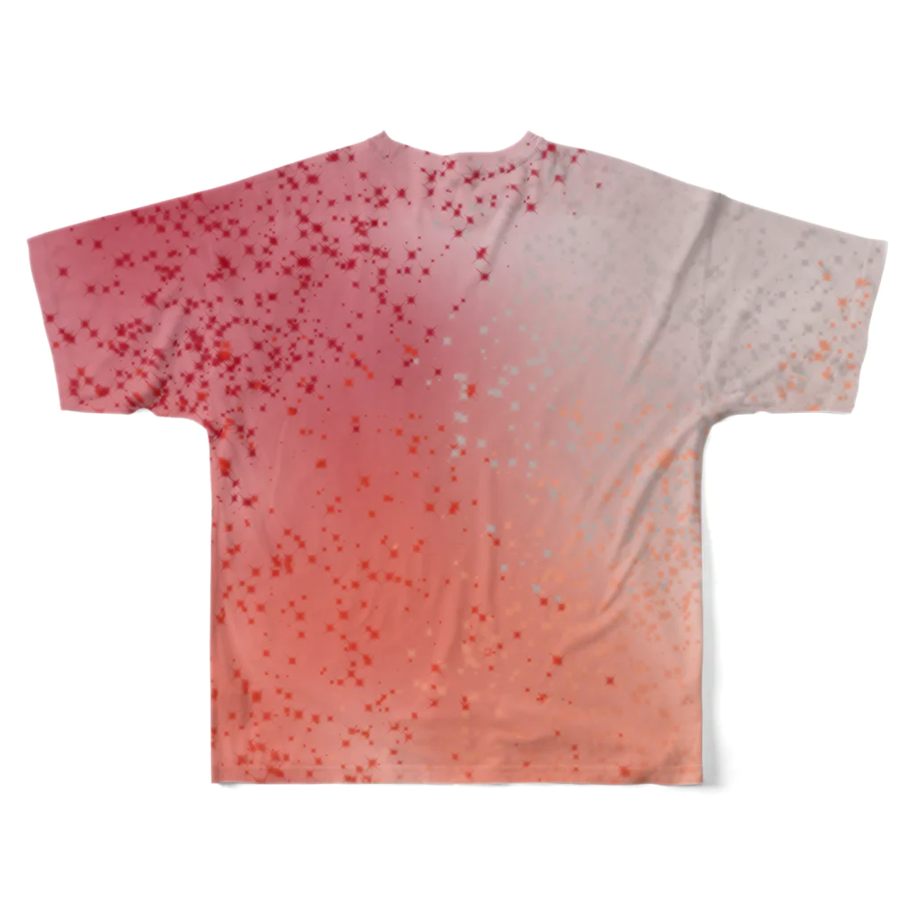 I&IのColor paint 3 フルグラフィックTシャツの背面