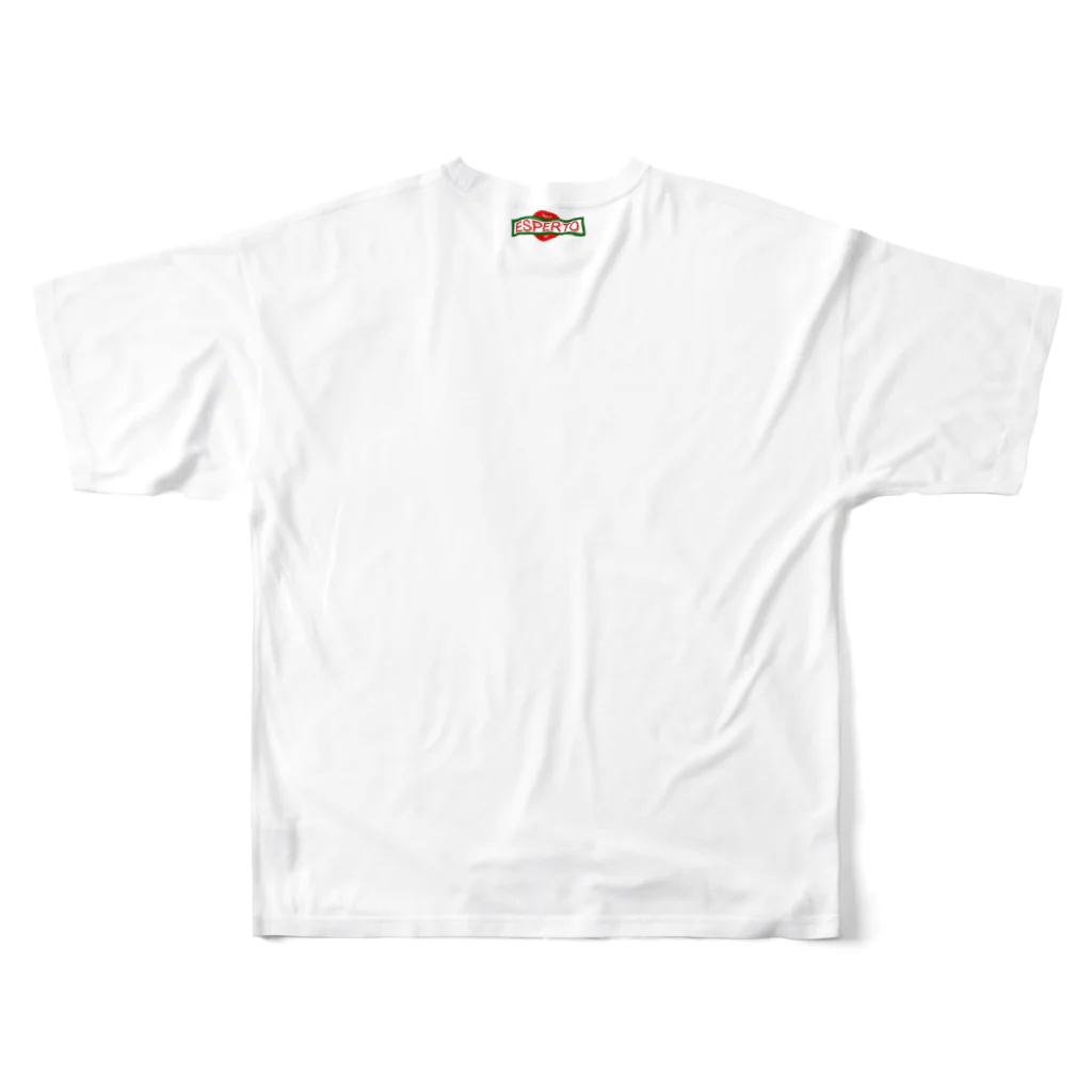 ESPERTOのSpeedline Montecarlo フルグラフィックTシャツの背面