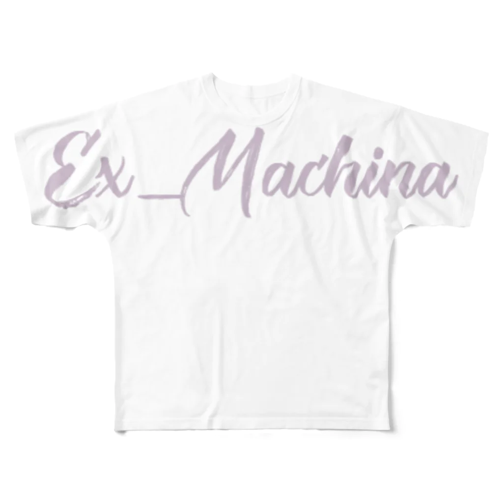 Ex_MachinaのEx_Machina Shoulder Logo Style フルグラフィックTシャツ