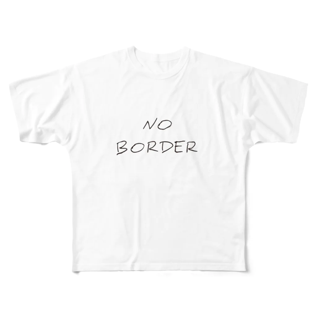 GREEDのnoborder フルグラフィックTシャツ