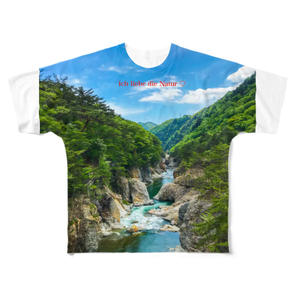 アルチンボルディ社の龍王峡1 All-Over Print T-Shirt