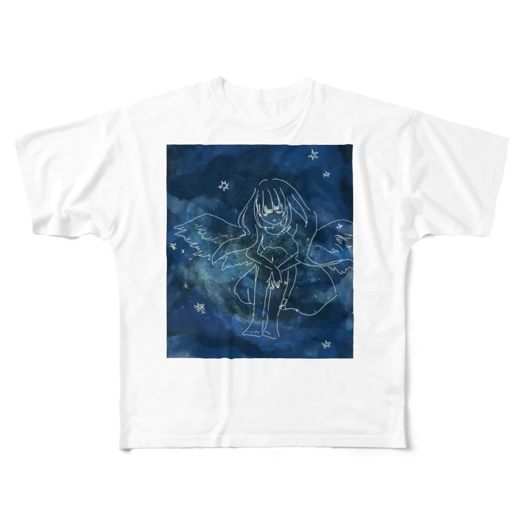 てんぷらの夜空 All-Over Print T-Shirt