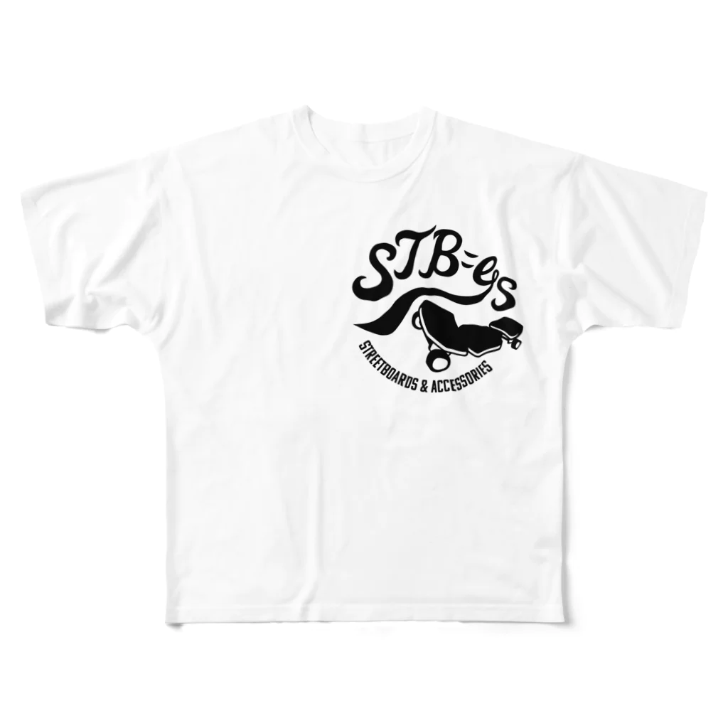 St.B=es グッズSHOPのSt.B=es ３rdオリジナルロゴ フルグラフィックTシャツ