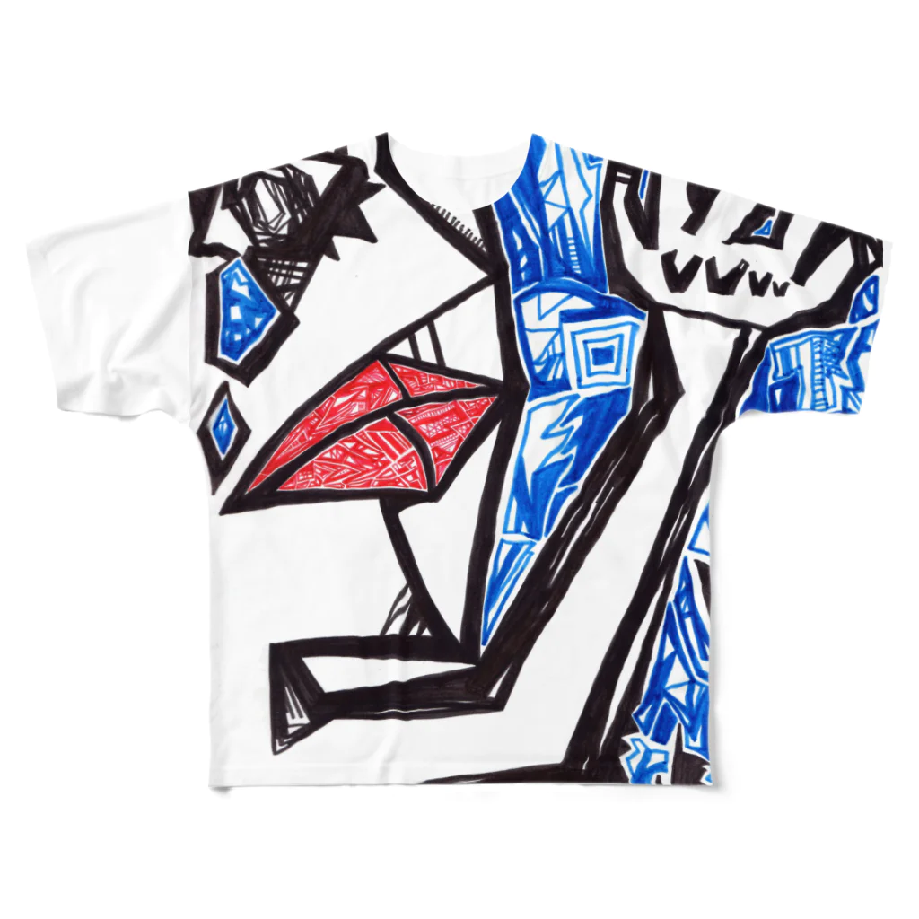 有栖みづきのもがき All-Over Print T-Shirt