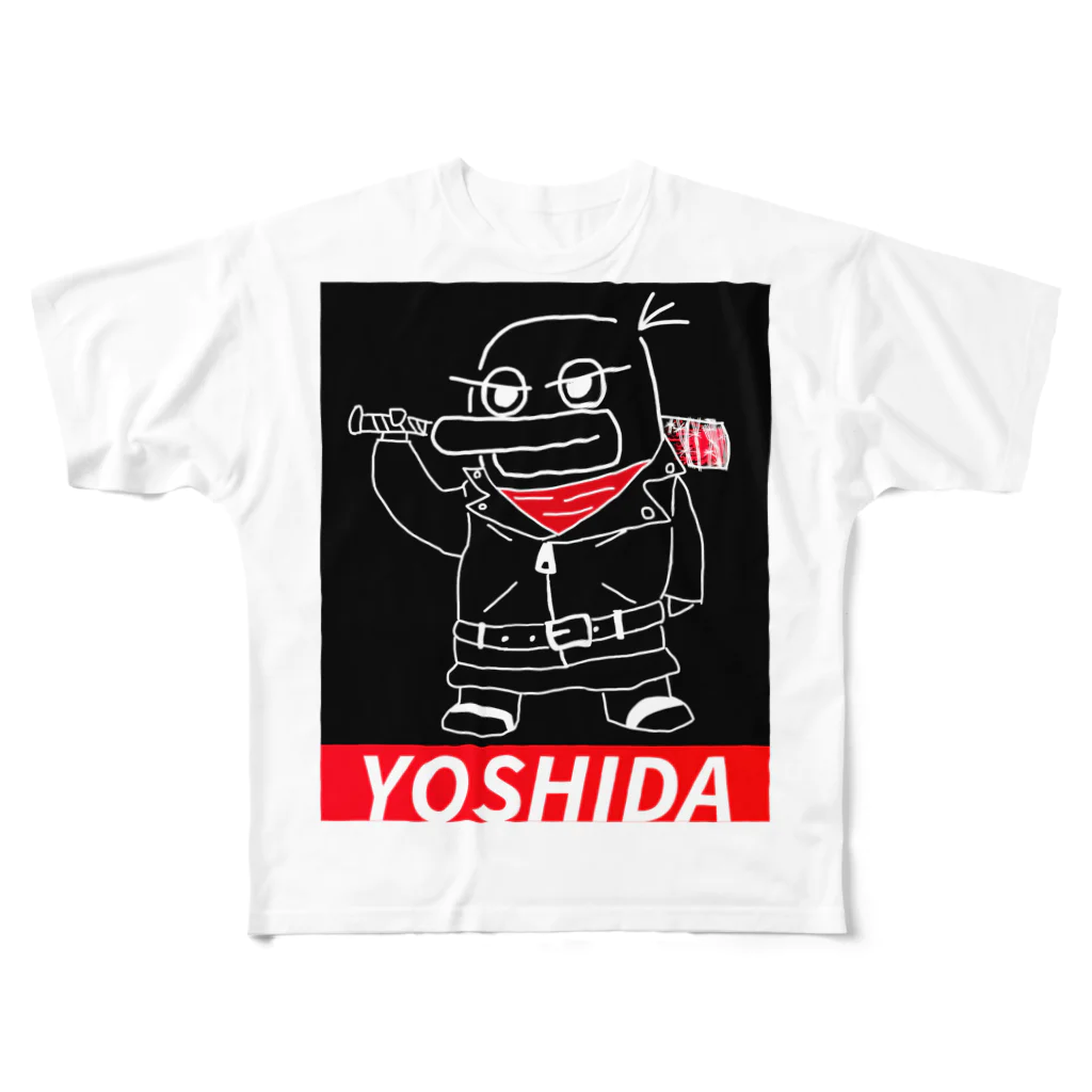 🇵 🇪 🇵 🇦のよしだニーガン フルグラフィックTシャツ