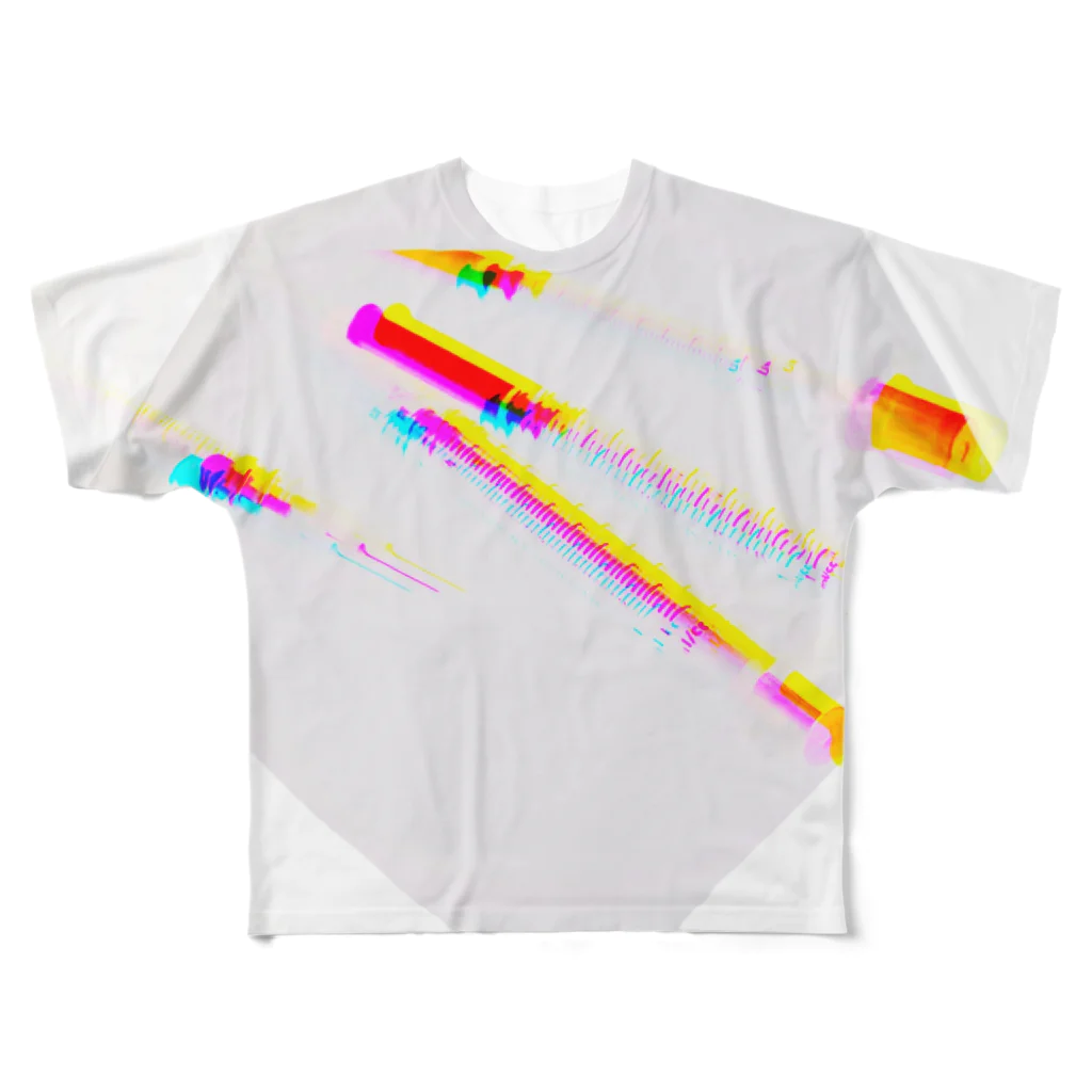 あーもんどの注射器 All-Over Print T-Shirt